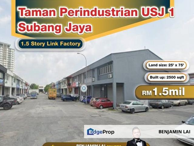 Warehouse for sale in Petaling, Subang Jaya