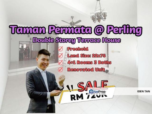 House for sale in Taman Perling, Iskandar Puteri