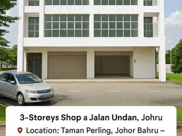 Shop for sale in Bukit Ledang, Johor