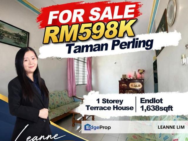 House for sale in Taman Perling, Iskandar Puteri