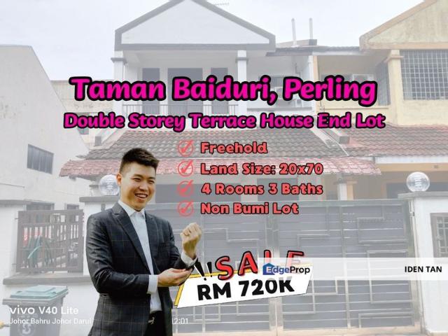 House for sale in Taman Perling, Iskandar Puteri