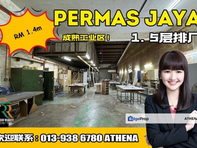 Warehouse for sale in Plentong, Johor