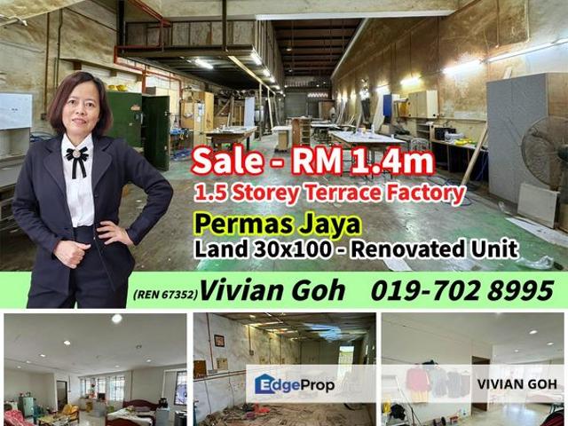 Warehouse for sale in Plentong, Johor