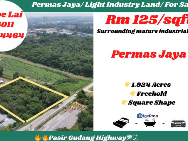 Warehouse for sale in Plentong, Johor