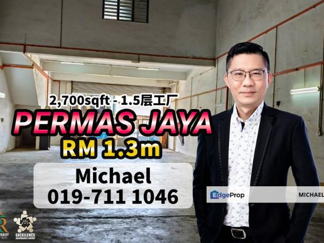 Warehouse for sale in Plentong, Johor
