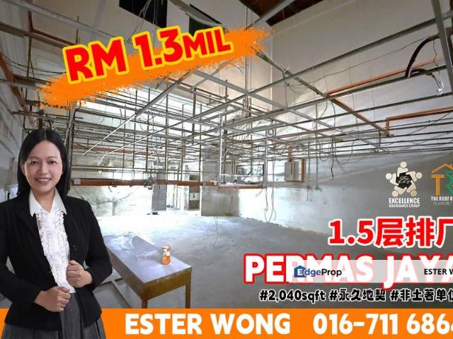 Warehouse for sale in Plentong, Johor