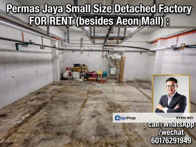 Warehouse for sale in Plentong, Johor