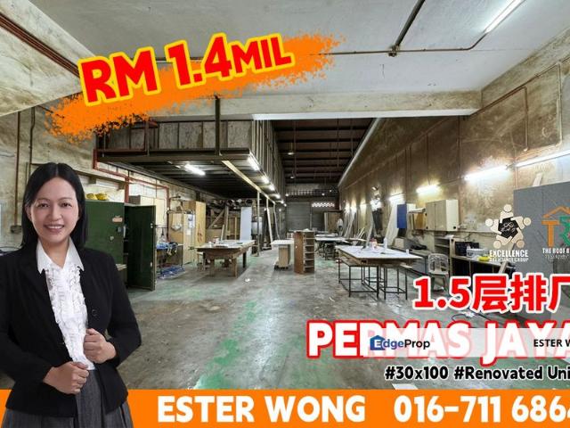 Warehouse for sale in Plentong, Johor