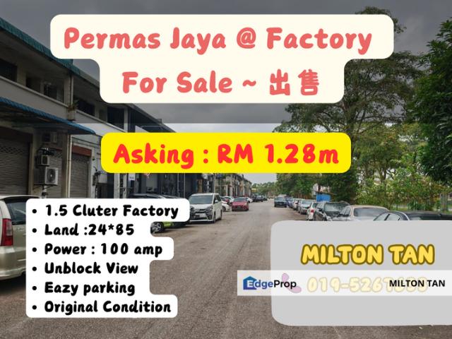 Warehouse for sale in Plentong, Johor