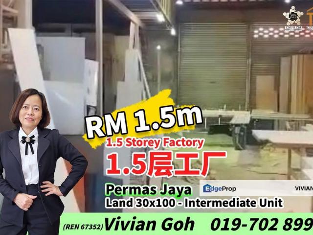 Warehouse for sale in Plentong, Johor