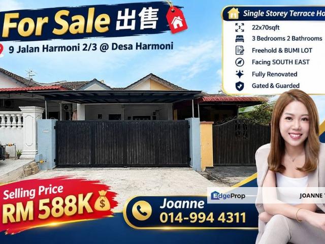 House for sale in Johor Bahru