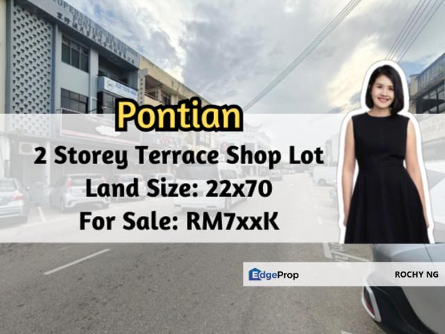 Shop for sale in Taman Pontian Perdana, Pontian