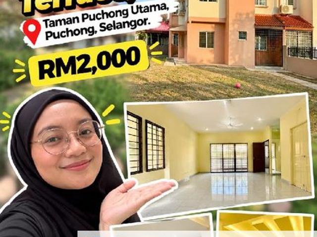 House for rent in Puchong, Majlis Bandaraya Subang Jaya