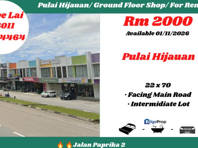 Shop for rent in Skudai, Iskandar Puteri