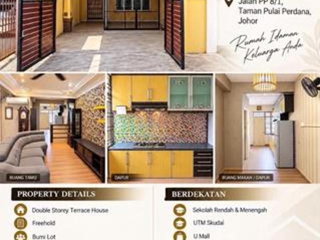Terraced House for sale in Skudai, Iskandar Puteri