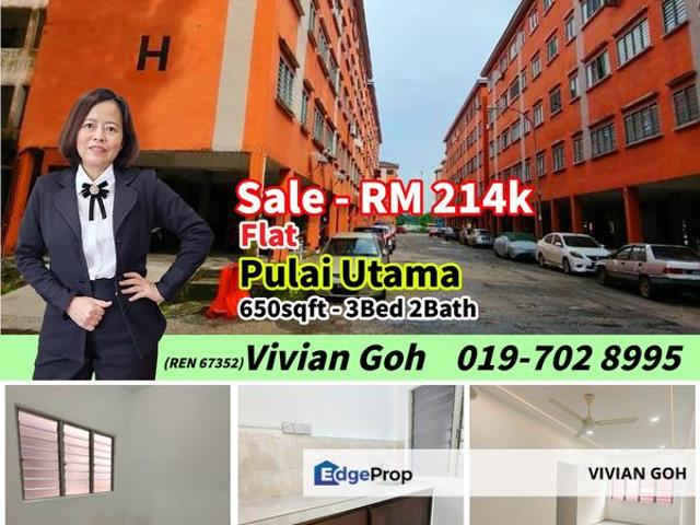 Flat for sale in Bukit Ledang, Johor