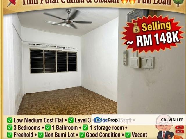 Flat for sale in Taman Pulai Utama, Iskandar Puteri