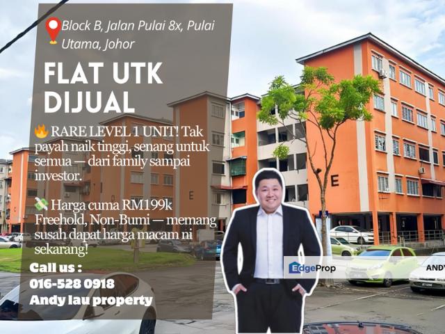 Flat for sale in Bukit Ledang, Johor