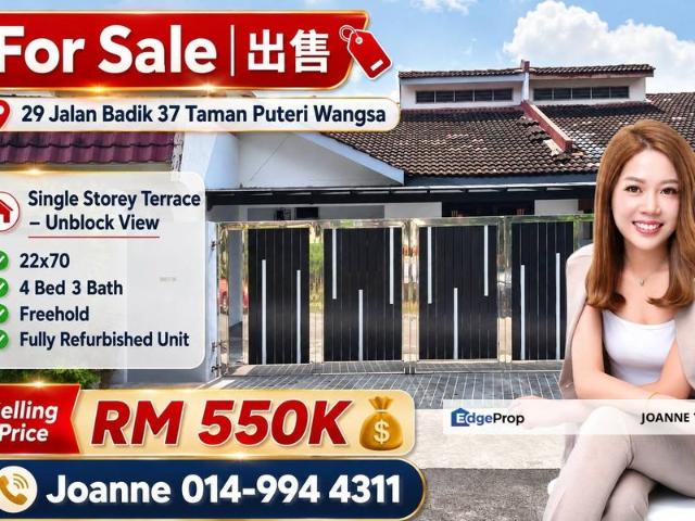 House for sale in Ulu Tiram, Johor