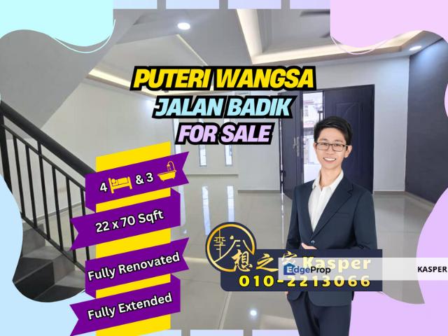 House for sale in Taman Puteri Wangsa, Ulu Tiram