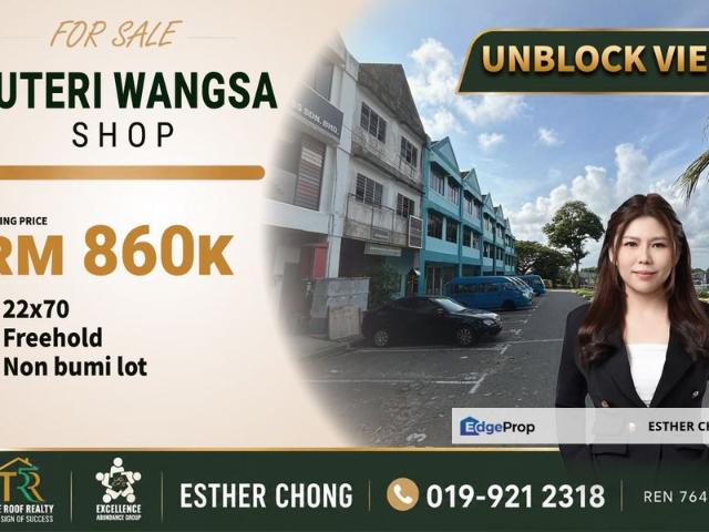Shop for sale in Ulu Tiram, Johor