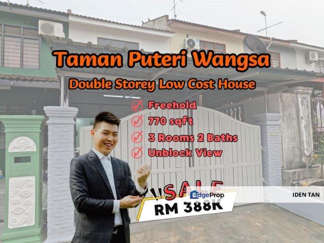House for sale in Taman Puteri Wangsa, Ulu Tiram