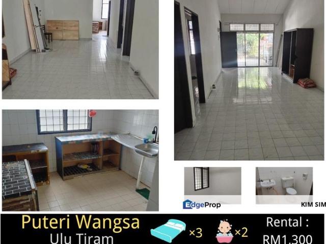 House for rent in Ulu Tiram, Johor