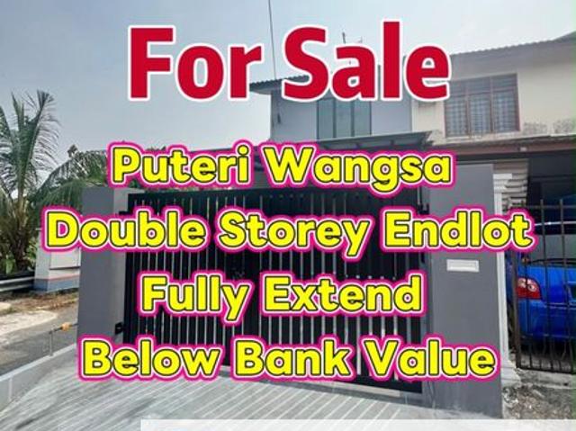 House for sale in Taman Puteri Wangsa, Ulu Tiram