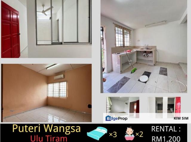 House for rent in Ulu Tiram, Johor