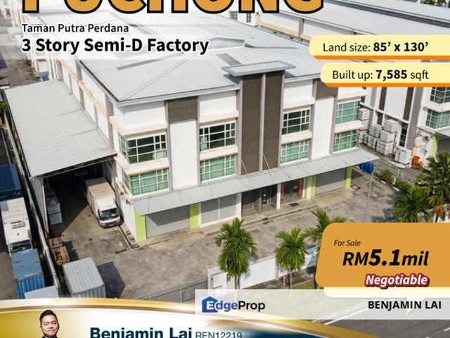 Warehouse for sale in Tanjong Sepat, Selangor