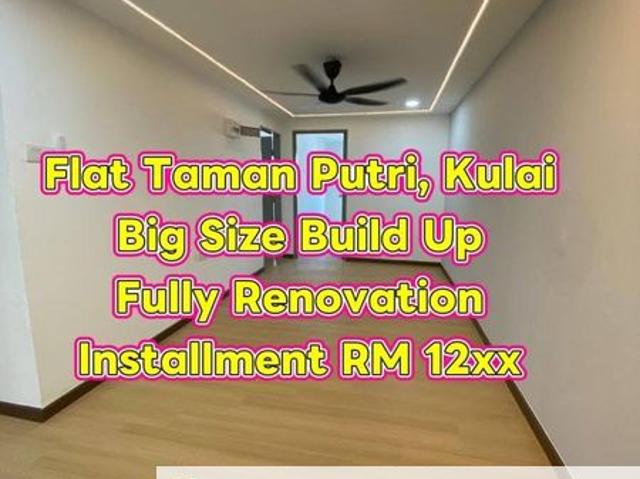 Flat for sale in Kulai, Johor