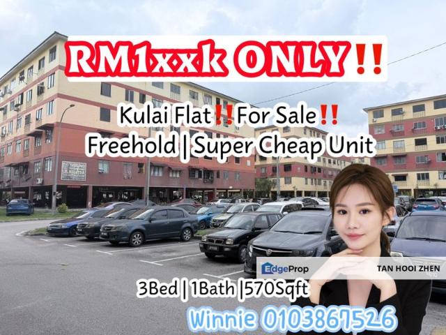 Flat for sale in Kulai, Johor