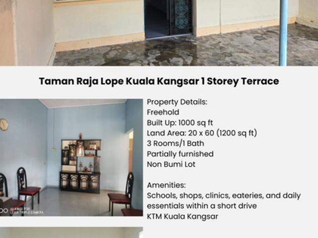 House for sale in Perak, Kuala Kangsar