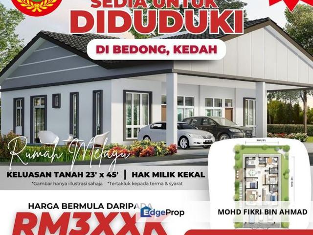 House for sale in Kuala Muda, Kedah
