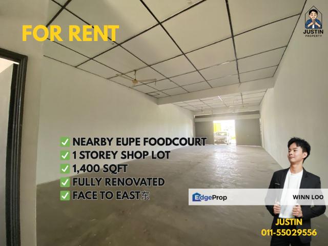 Shop for rent in Sungai Petani, Kuala Muda