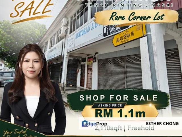 Shop for sale in Masai, Johor