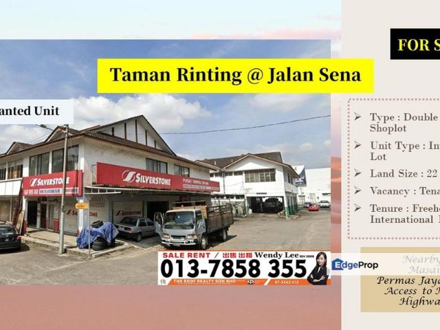Shop for sale in Masai, Johor