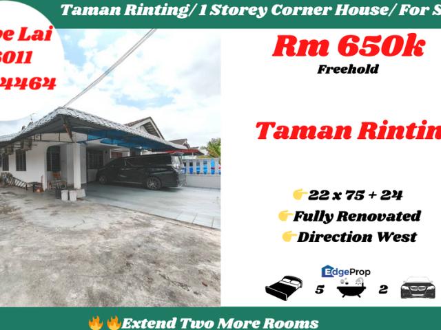House for sale in Taman Rinting, Masai
