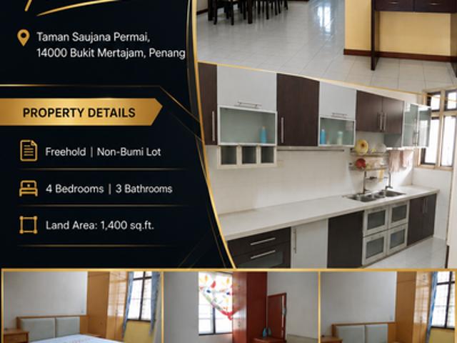 House for sale in Wellesley, Penang