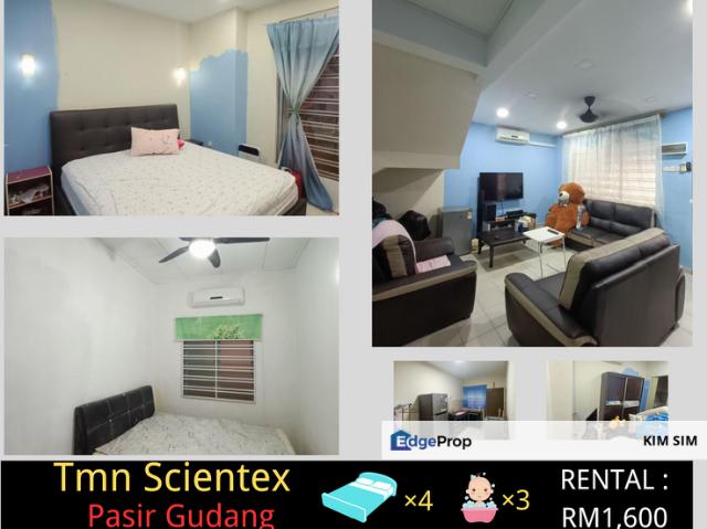 House for rent in Taman Scientex, Pasir Gudang