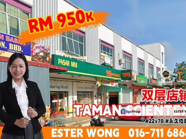 Shop for sale in Pasir Gudang, Johor