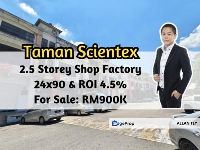 Warehouse for sale in Pasir Gudang, Johor