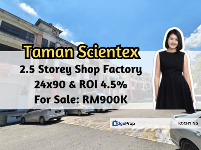 Warehouse for sale in Taman Scientex, Pasir Gudang