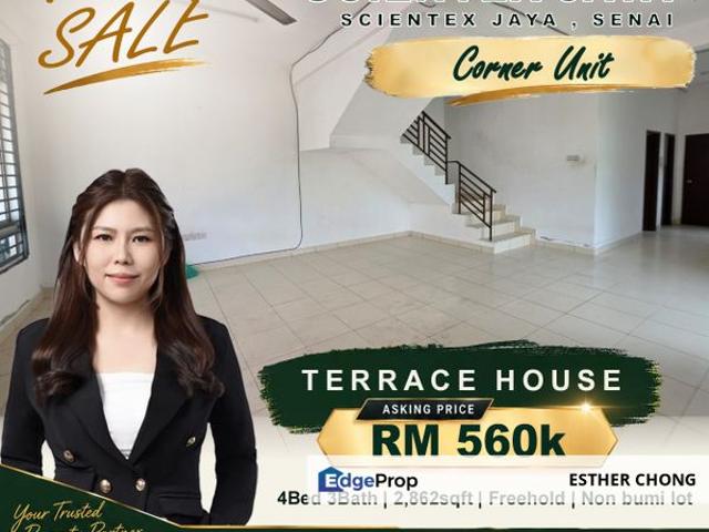 House for sale in Scientex Senai, Seelong