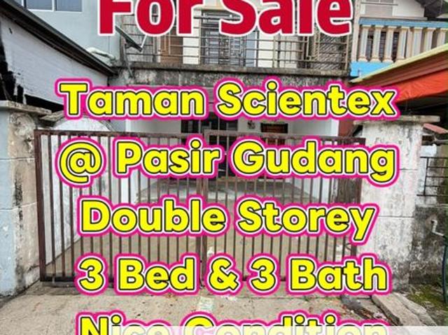 House for sale in Taman Scientex, Pasir Gudang