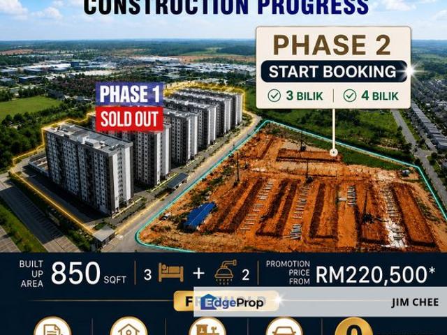 Condominium for sale in Senai, Kulai