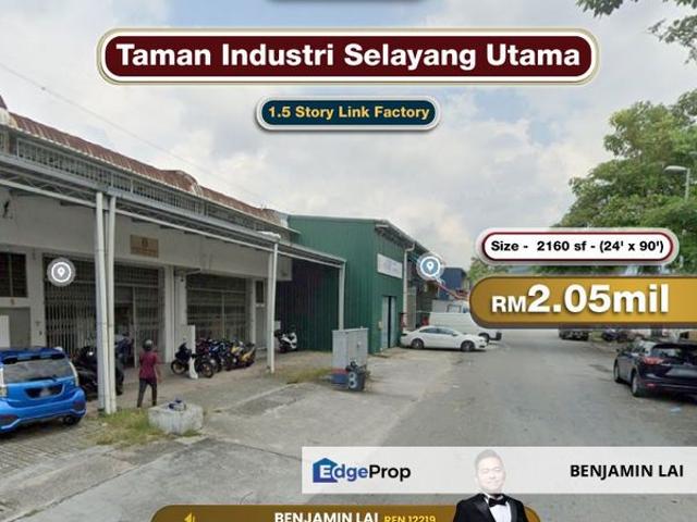 Warehouse for sale in Selayang, Selangor