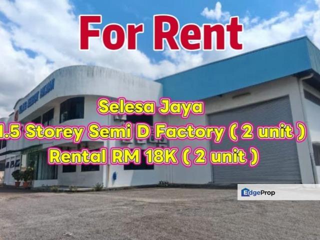 Warehouse for rent in Bukit Ledang, Johor