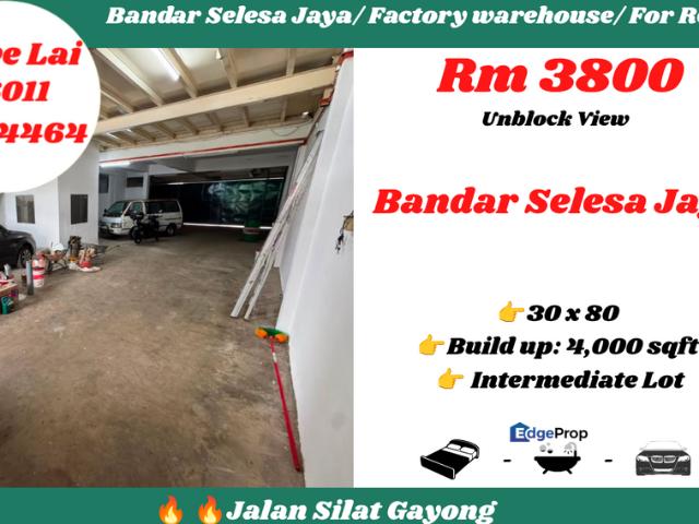 Warehouse for rent in Bukit Ledang, Johor