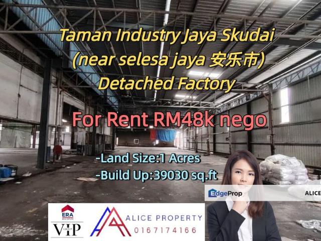 Warehouse for rent in Bukit Ledang, Johor